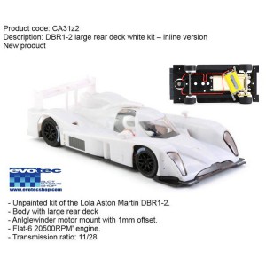 Lola Aston Martin LMP White Racing Kit IN LINE