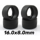 Neum. Goma Zero Grip 16x8mm. 13mm interior