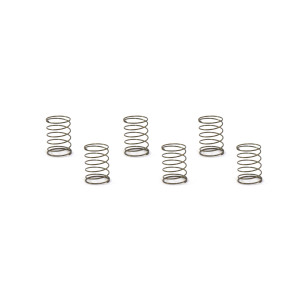 Muelles 6 mm Blandos 4,3 mm interior 6 uds