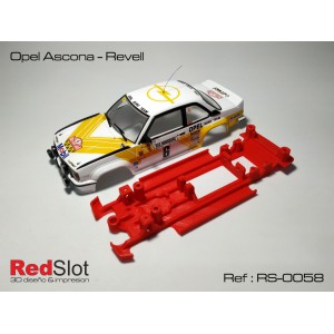 Chasis 3D Lineal Opel Ascona 400 - Revell